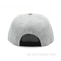 Snapback-Hut mit 35% Wolle